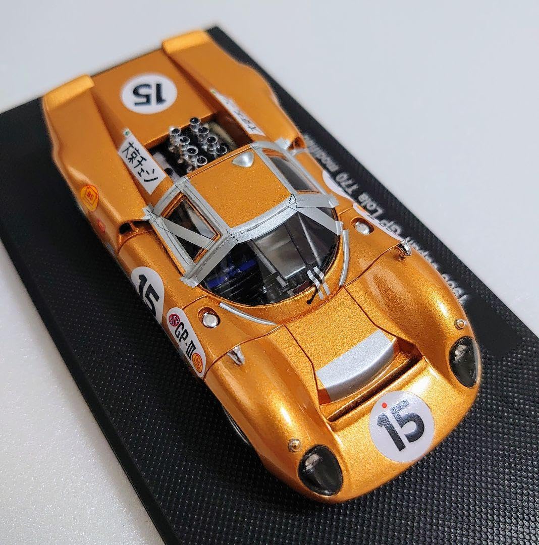 ミニカー EBBRO Lola T70 Mk.2 1967 Japan GP No.15 EBBRO 1/43 LOLA T70 MK.2 1967 JAPAN GP #15 Modified Racing